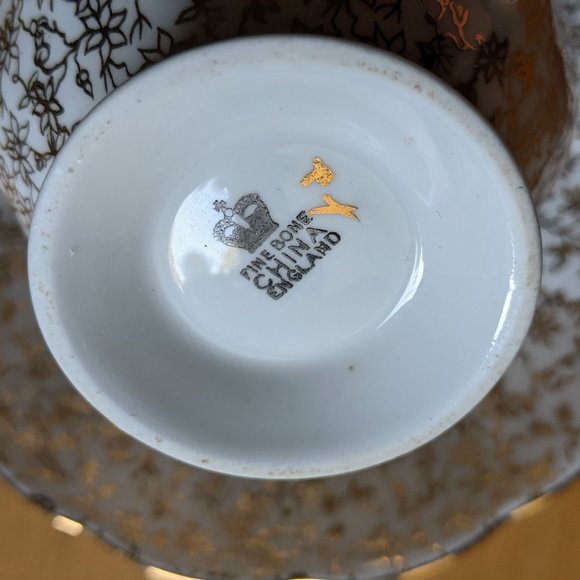 🇬🇧 Vintage Scottish Thistle English China Teacup - Picture 4 of 5
